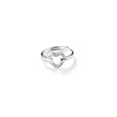 Anello regolabile con cuore