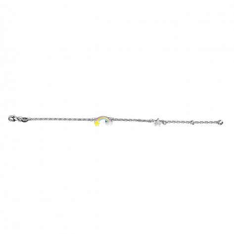 Bracciale con arcobaleno