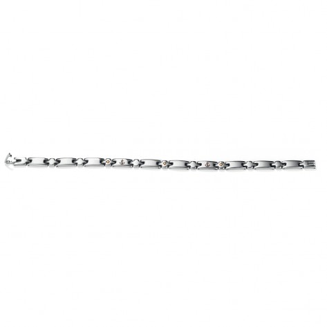 Bracciale uomo classico con ancore