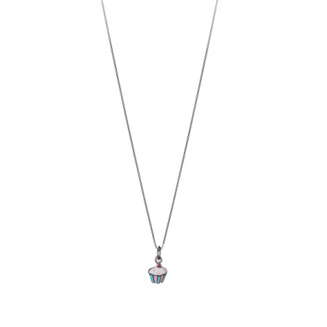 Collana con ciondolo a forma di cup cake