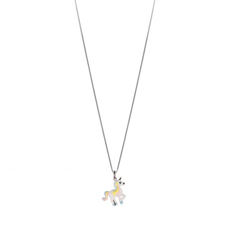 Collana con ciondolo a forma di unicorno