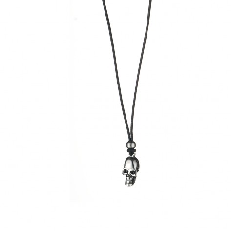 Collana con ciondolo teschio