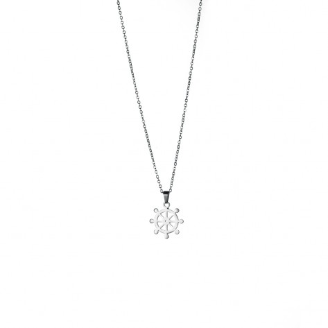 Collana con ciondolo a forma di timone