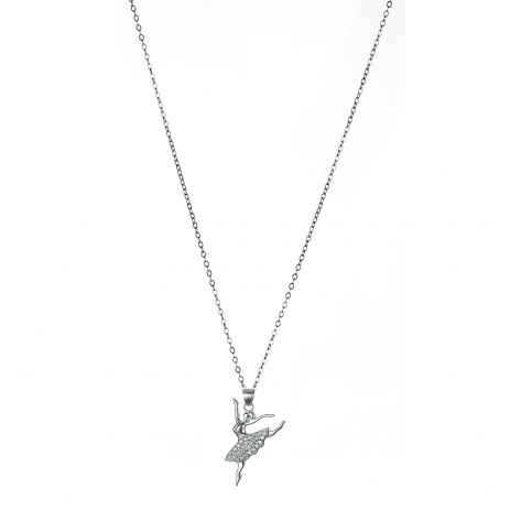 Collana con ballerina 