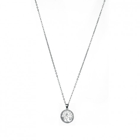 Collana con ciondolo a froma di albero