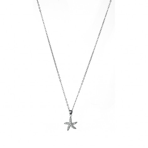 Collana con ciondolo a forma di stella marina
