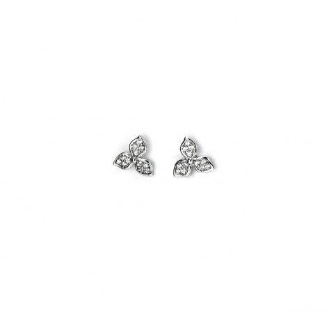 Orecchini a lobo a forma di fiore