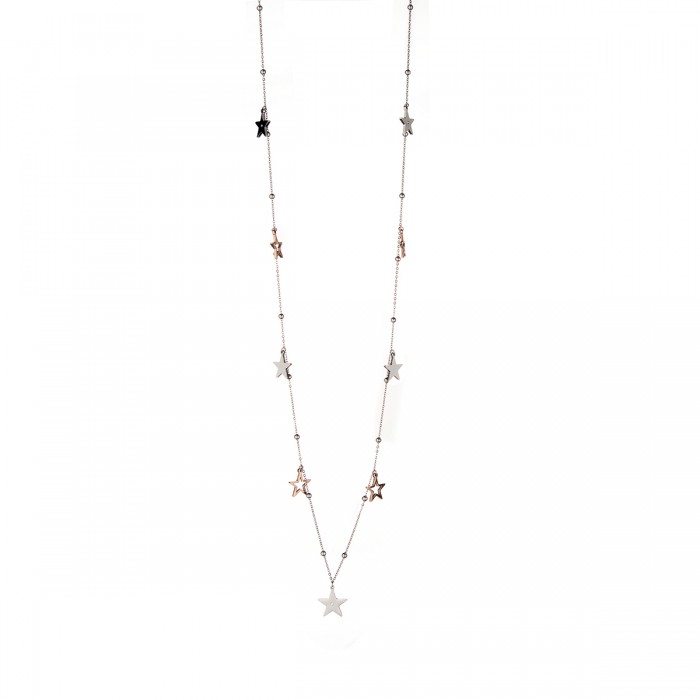 König Design Collana Uomo In Pelle Nera 6mm - Girocollo In Pelle Con Chiusura A Pressione, Lunghezza Regolabile 17-100 Cm