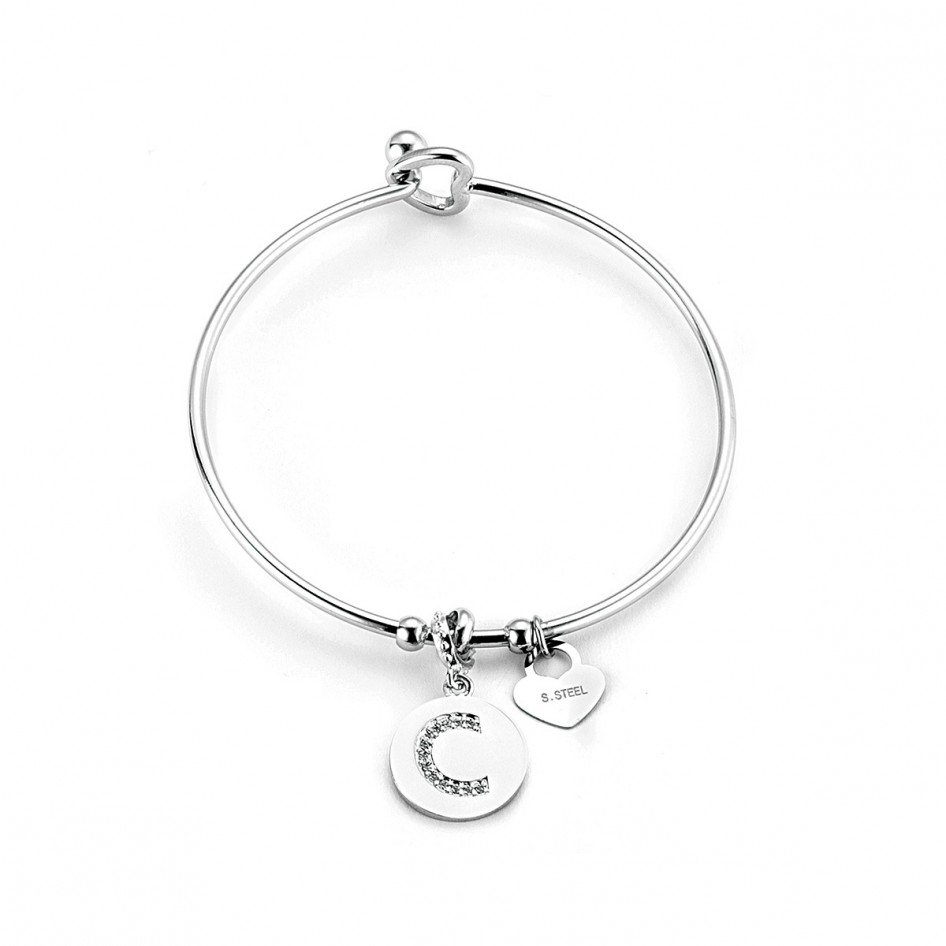 Bracciale rigido cuore - Cosaporto