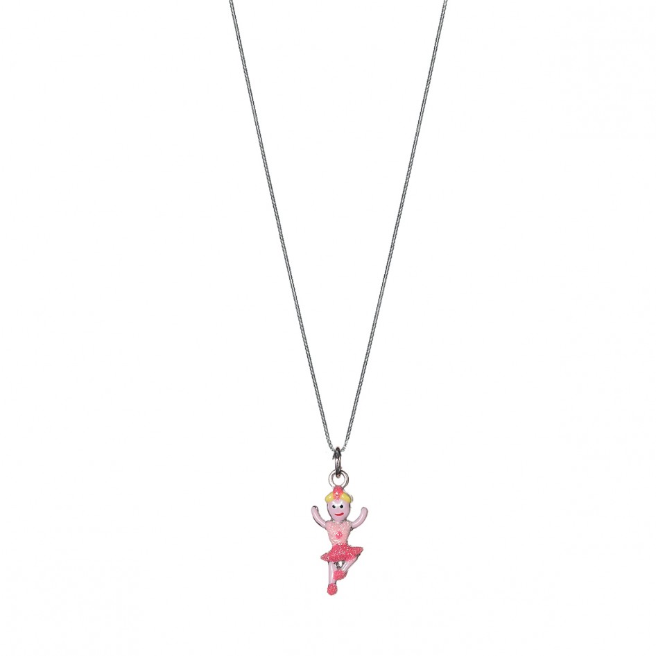 Collana Ballerina Personalizzata - Ciondolo Argento Sterling Con Nome Per Danzatrici - Foto 3
