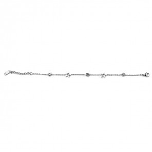 Bracciale con stelle e zirconi