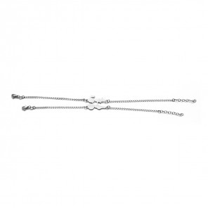 Bracciale divisibile per due a forma di bambini