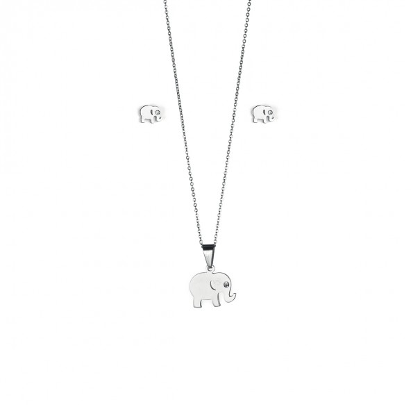 INFINIONLY Bracciale da donna ragazza, Parure di gioielli Bracciale in argento sterling 925, bracciali simbolo dell'infinito e elefante, intarsio in zirconio, oro rosa
