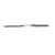 Bracciale a catena grossa 10 mm in acciaio ossidato con targhetta