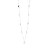 Collana con charms a forma di cuore