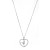 Collana con ballerina dentro un cuore